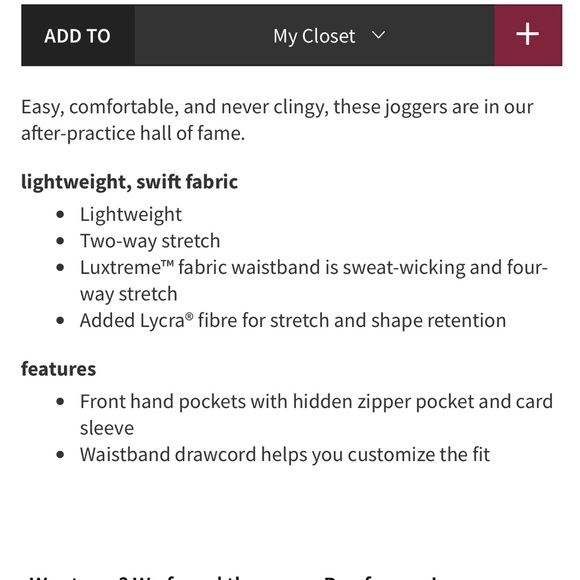 Lululemon Dance Studio Jogger - Sz 2 **** - Picture 2 of 8